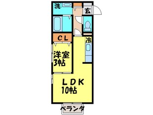 エスタシオン浅川の物件間取画像